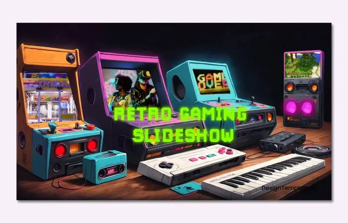 Retro Gaming 3D Station Slideshow